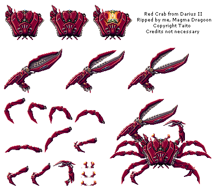 Darius II - Red Crab