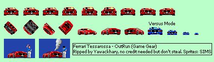 Out Run - Ferrari Tessarossa