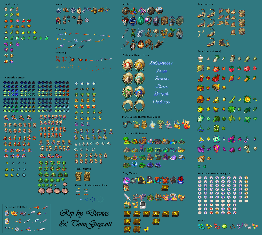 Legend of Mana - Miscellaneous