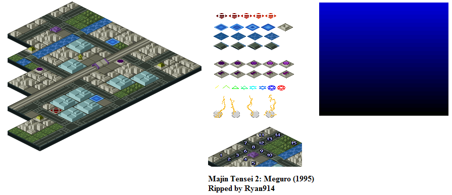 Majin Tensei 2: Spiral Nemesis (JPN) - Meguro (1995)