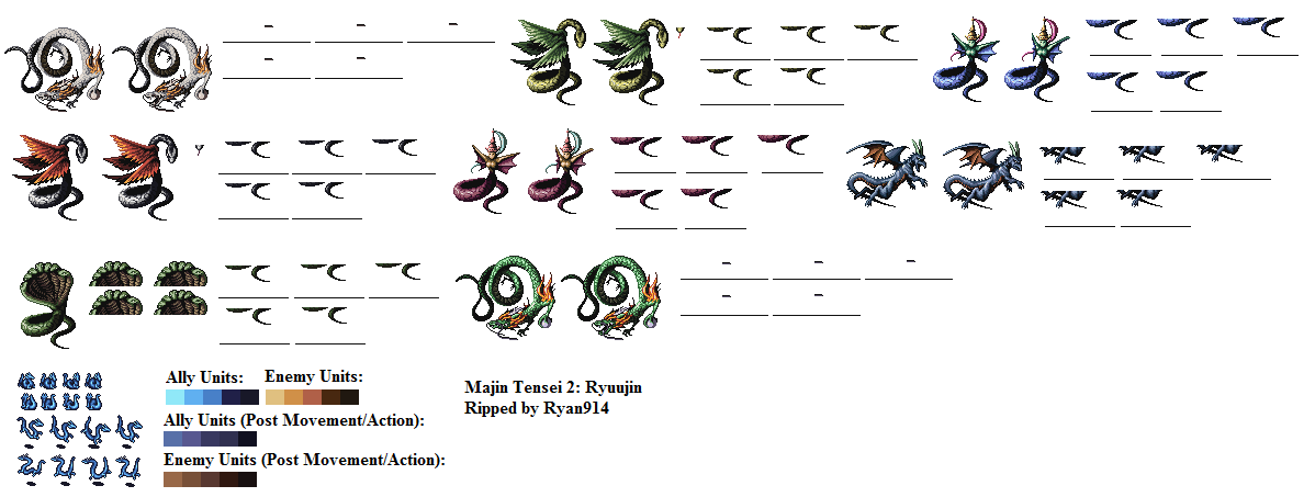 Majin Tensei 2: Spiral Nemesis (JPN) - Ryuujin
