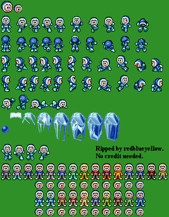 Mega Man Soccer - Ice Man