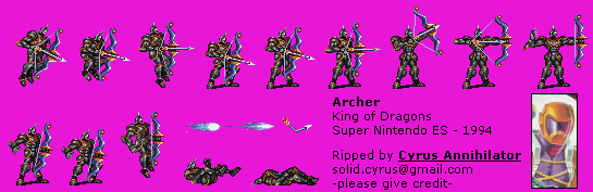 King of Dragons - Archer