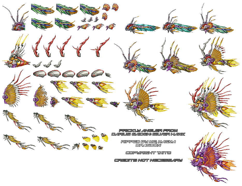 Darius Gaiden: Silver Hawk - Prickly Angler