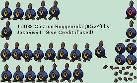 Pokémon Customs - #524 Roggenrola