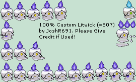 Pokémon Customs - #607 Litwick