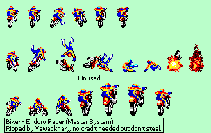 Enduro Racer - Biker