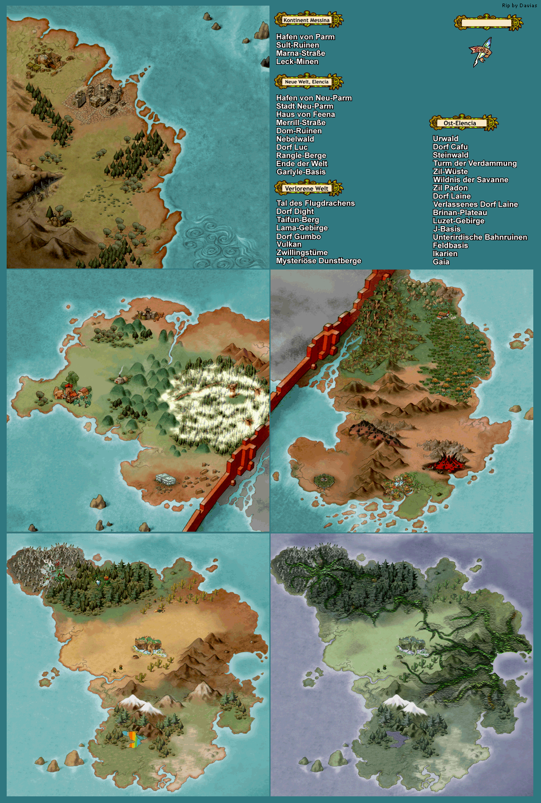 Overworld Maps