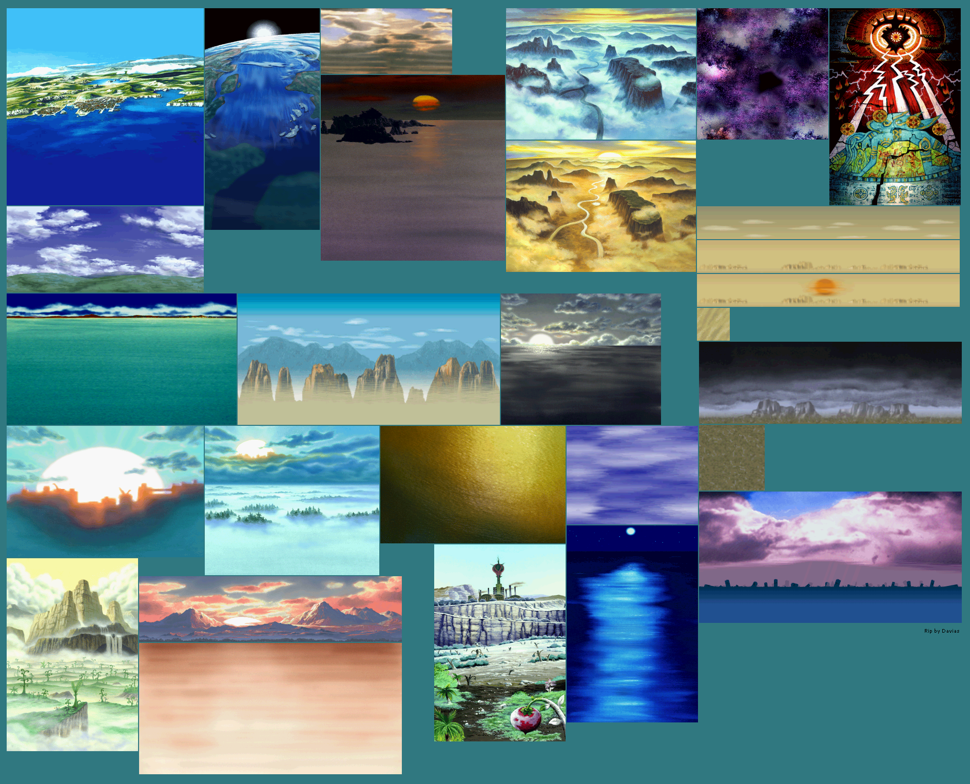 Grandia - Miscellaneous Backgrounds