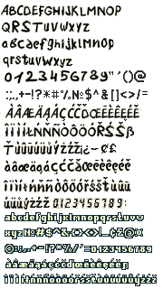 Zombie Attack - Font