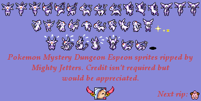 Pokémon Mystery Dungeon: Red Rescue Team - Espeon