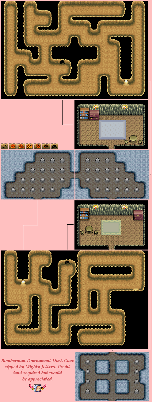 Bomberman Tournament - Dark Cave