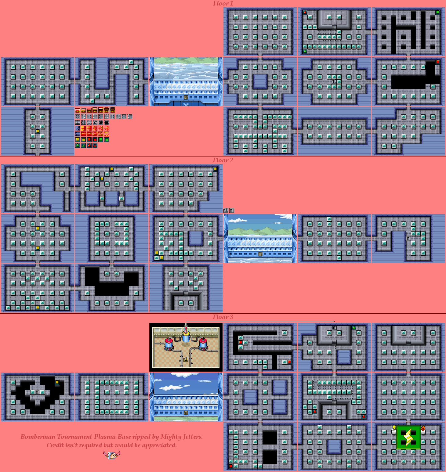 Bomberman Tournament - Plasma Base