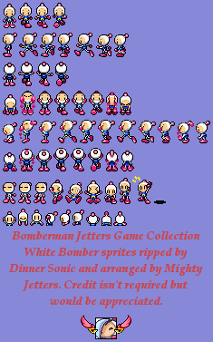 Bomberman Jetters Game Collection (JPN) - White Bomber