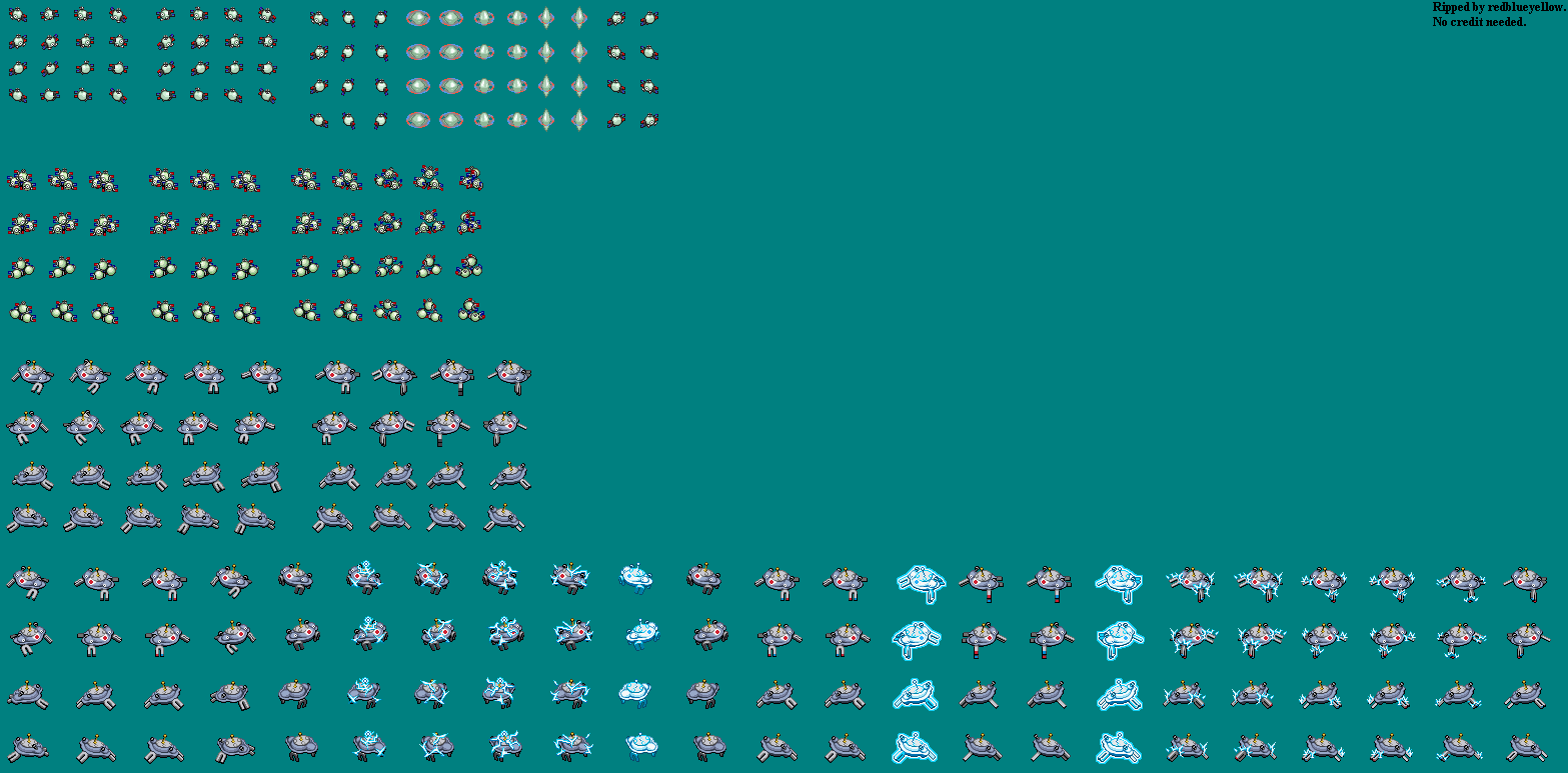 Pokémon Ranger 3: Guardian Signs - Magnemite, Magneton & Magnezone