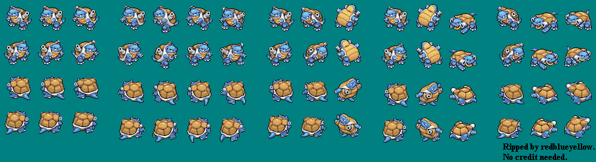 Pokémon Ranger 3: Guardian Signs - Blastoise