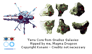 Gradius Galaxies / Generation / Advance - Terra Core