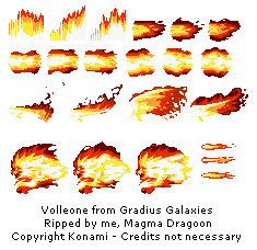 Gradius Galaxies / Generation / Advance - Volleone