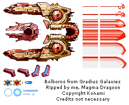 Gradius Galaxies / Generation / Advance - Bolboros