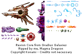 Gradius Galaxies / Generation / Advance - Rexion Core