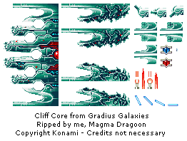 Gradius Galaxies / Generation / Advance - Cliff Core