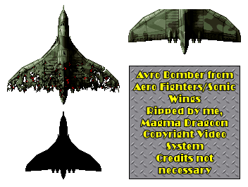 Aero Fighters / Sonic Wings - Avro Bomber