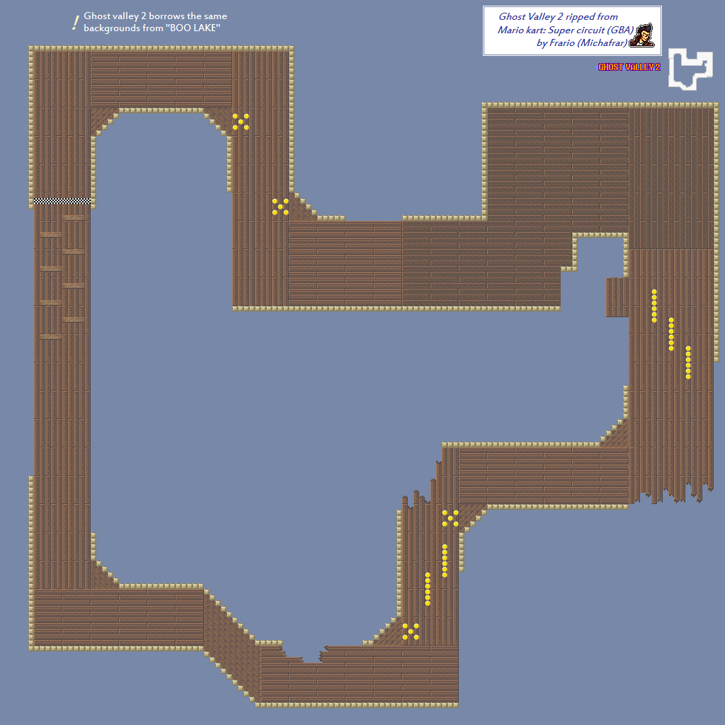 Mario Kart: Super Circuit - Ghost Valley 2