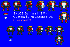 Gamma (E-102γ) (Super Mario Kart-Style)
