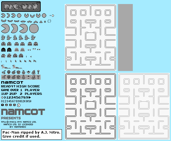 Pac-Man - Pac-Man (Scroll)