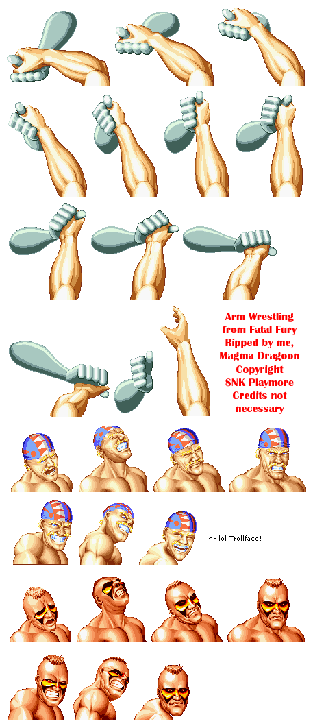 Fatal Fury : King of Fighters - Arm Wrestling