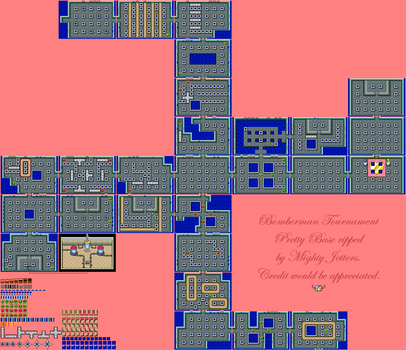 Bomberman Tournament - Pretty Base