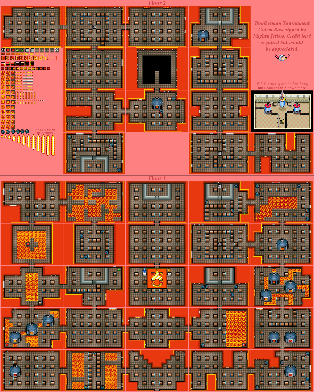 Bomberman Tournament - Golem Base