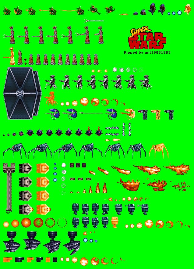 Super Star Wars - Mos Eisley & Death Star Enemies