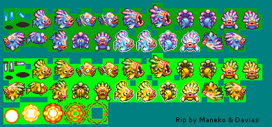 Secret of Mana (iPhone) - Iffish & Dino Fish