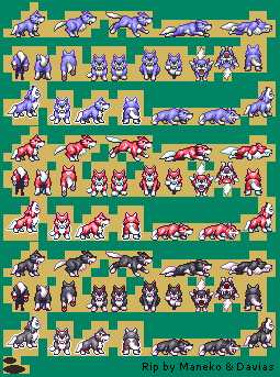 Secret of Mana (iPhone) - Howler, Heck Hound & Beast Zombie