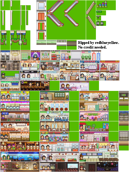 Mega Mall Story - Mall Elements