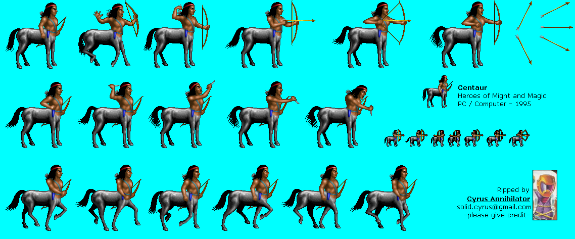 Heroes of Might and Magic - Centaur