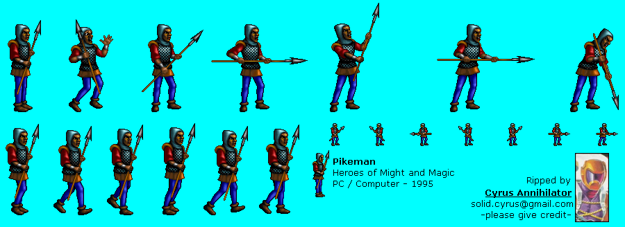 Heroes of Might and Magic - Pikeman