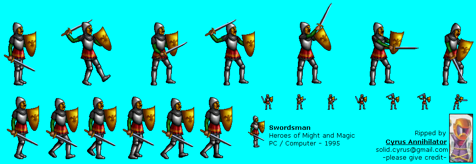 Heroes of Might and Magic - Swordsman
