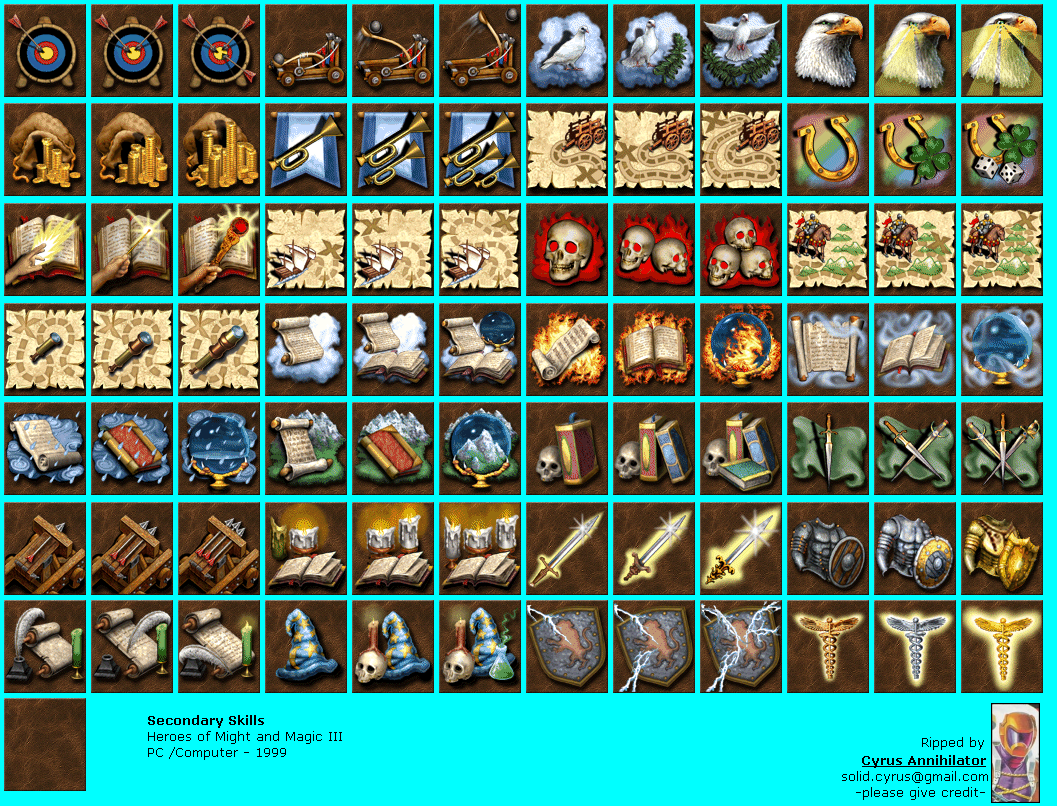 Heroes of Might and Magic 3 - Secondary Skills