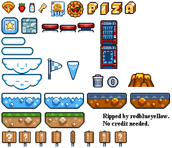 Pizza Boy - Items and Objects