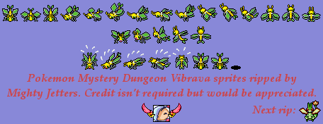 Pokémon Mystery Dungeon: Red Rescue Team - Vibrava