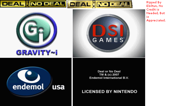 Deal or No Deal - Logos