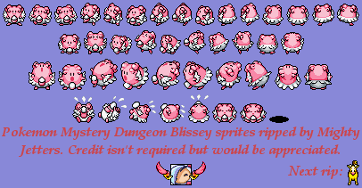 Pokémon Mystery Dungeon: Red Rescue Team - Blissey