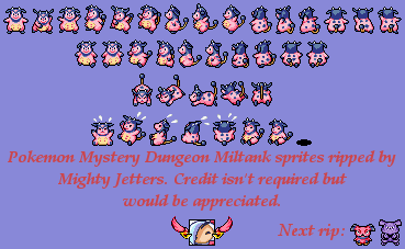 The Spriters Resource - Full Sheet View - Pokémon Mystery Dungeon: Red ...