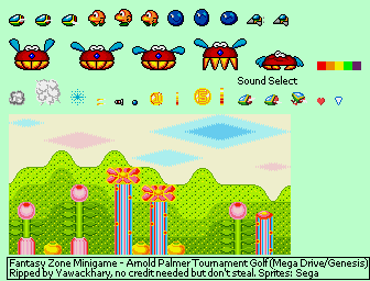 Fantasy Zone Minigame