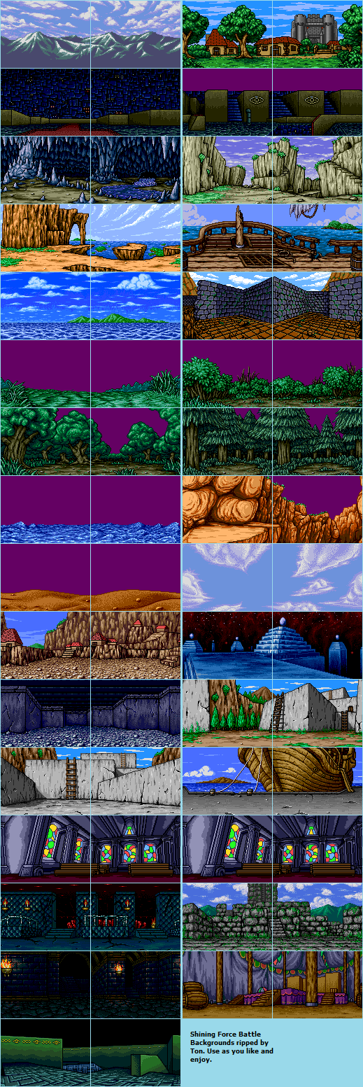 Battle Backgrounds