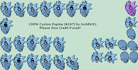Pokémon Generation 2 Customs - #247 Pupitar