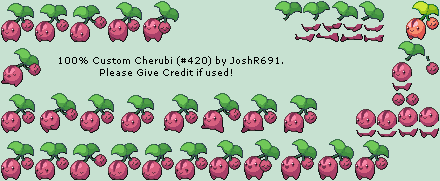 Pokémon Customs - #420 Cherubi