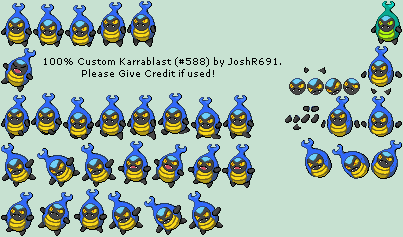 Pokémon Customs - #588 Karrablast